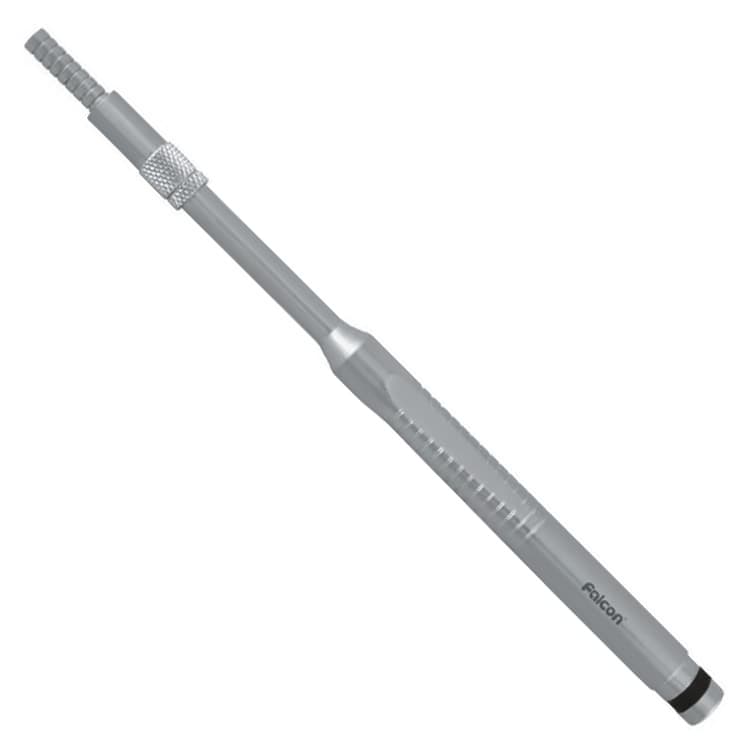 Ergo-Form Sinus osteotome with stop concave straight 4.8mm (Black) – oficiali Falcon Medical produkto nuotrauka