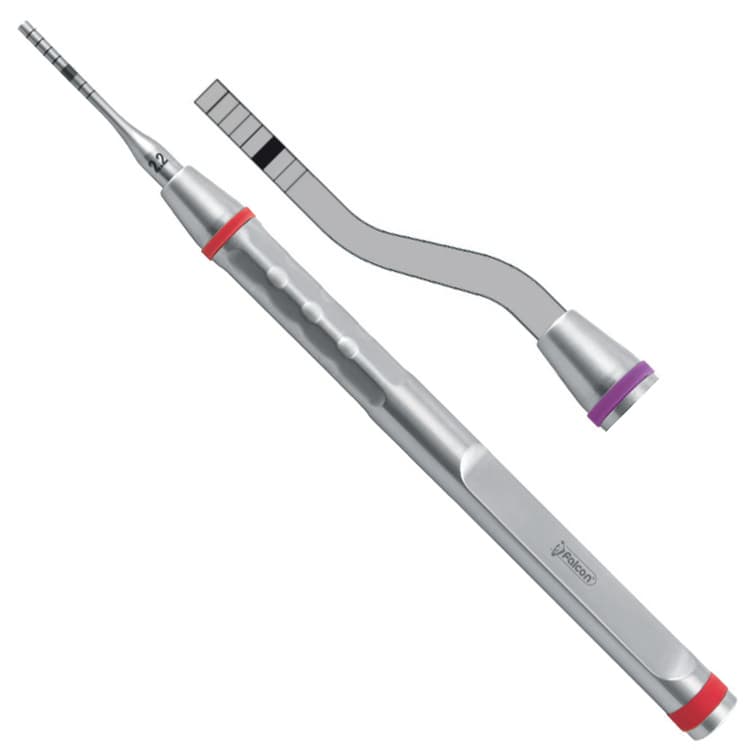 Sinus osteotome concave Bayonet 4.2mm – oficiali Falcon Medical produkto nuotrauka