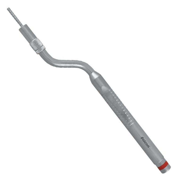 Ergo-Form Sinus osteotome with stop concave bayonet 2.2mm (Red) – oficiali Falcon Medical produkto nuotrauka