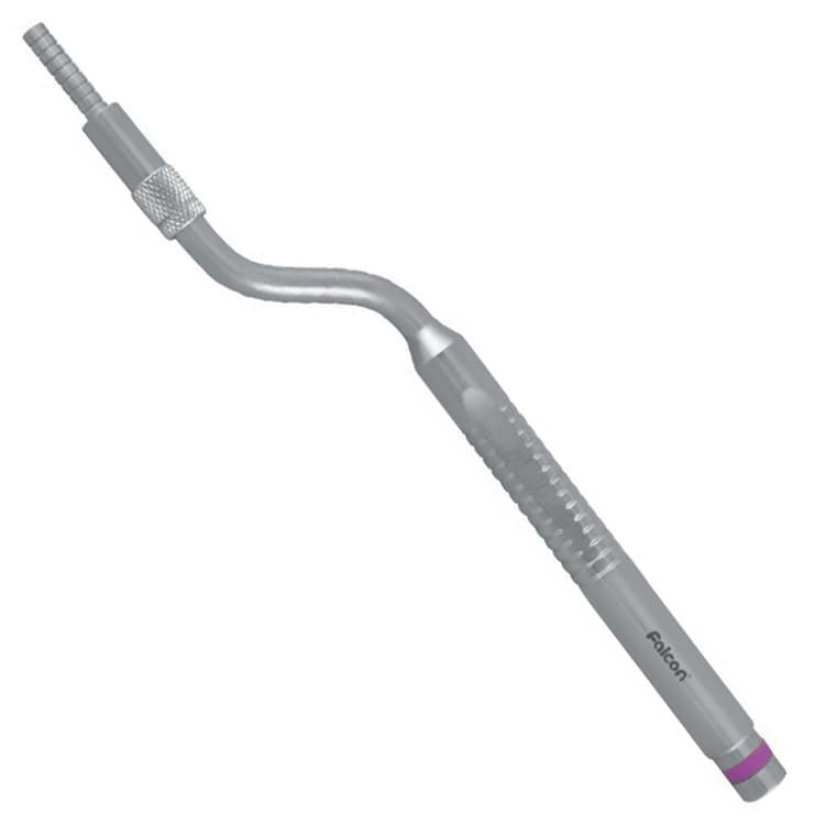 Ergo-Form Sinus osteotome with stop concave bayonet 4.2mm (Purple) – oficiali Falcon Medical produkto nuotrauka
