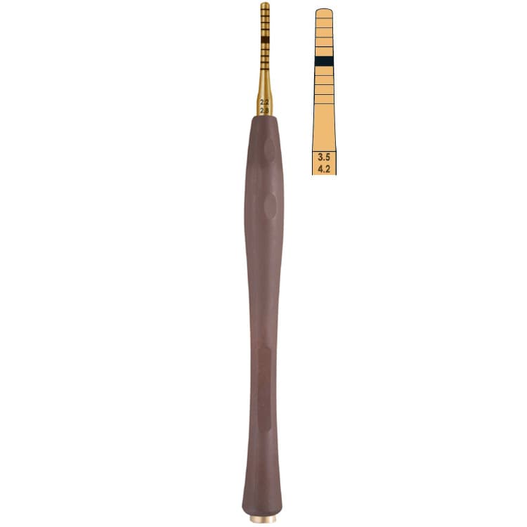 Century-Line Condensing Osteotome, straight 3.5-4.2 mm – oficiali Falcon Medical produkto nuotrauka