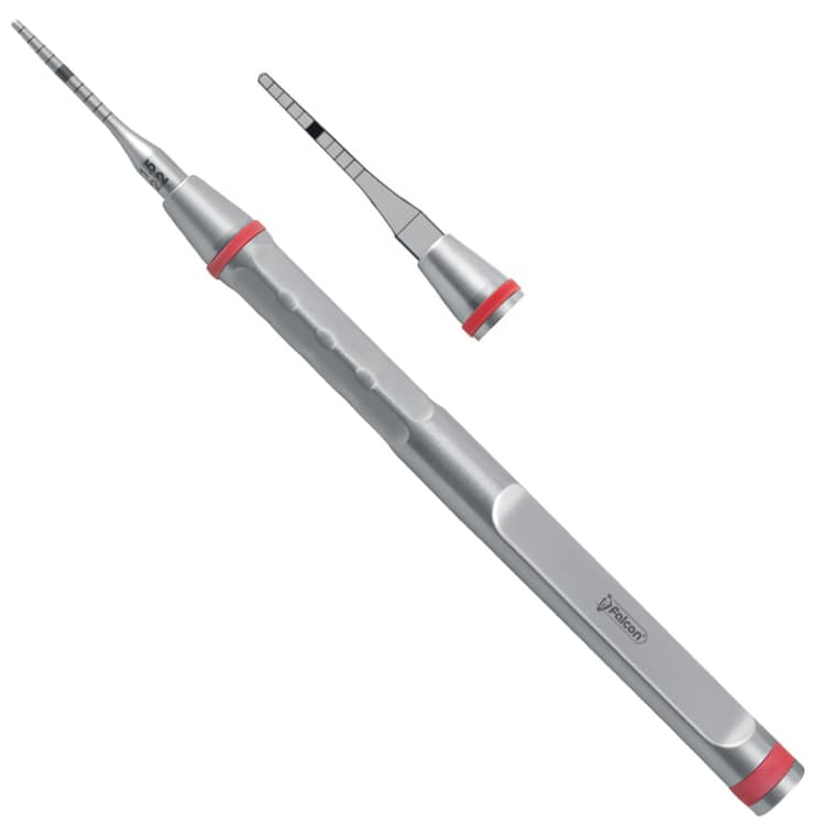 Condensing osteotome Straight 1.5-2.2 mm – oficiali Falcon Medical produkto nuotrauka