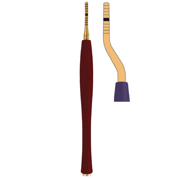Century-Line Condensing Osteotome, bayonet 3.5-4.2 mm (Purple) – oficiali Falcon Medical produkto nuotrauka