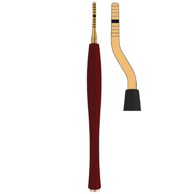 Century-Line Condensing Osteotome, bayonet 4.2-4.8 mm (Black) – oficiali Falcon Medical produkto nuotrauka