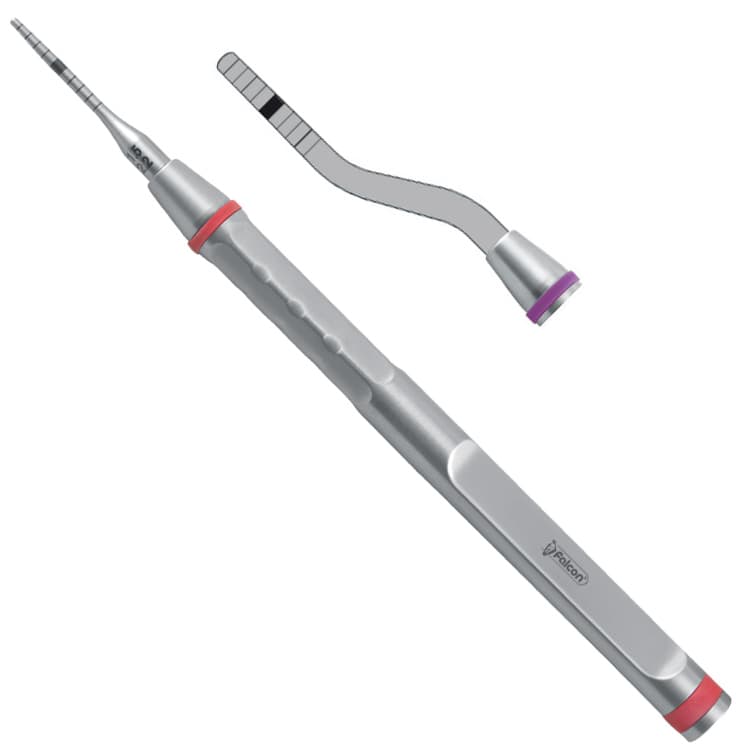 Condensing osteotome Bayonet 3.5-4.2 mm – oficiali Falcon Medical produkto nuotrauka
