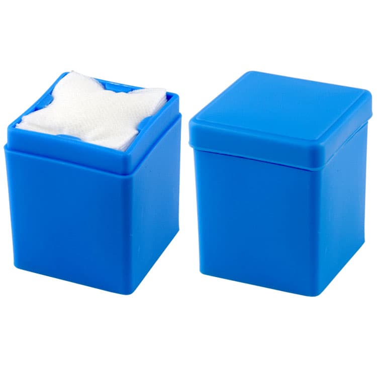 Gauze sponge dispenser blue 50 x 50 mm – oficiali Falcon Medical produkto nuotrauka