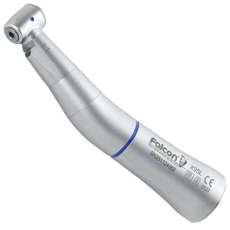 Contra angle handpiece with fibre optic 1:1 – oficiali Falcon Medical produkto nuotrauka