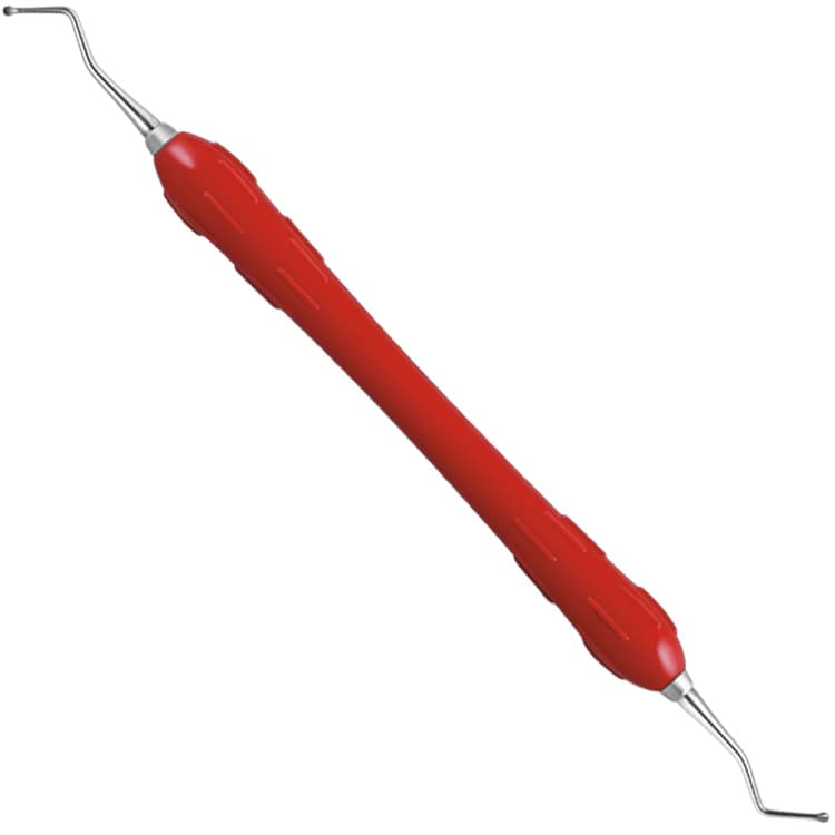 Easy-Color Excavator de round 1.5mm, fig. 63/64 (Red) – oficiali Falcon Medical produkto nuotrauka