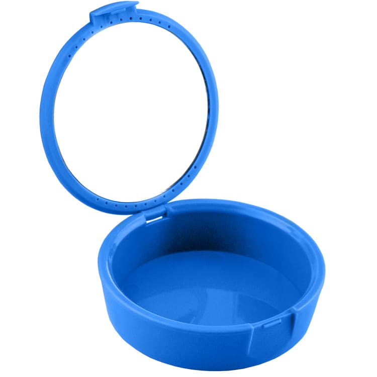 Retainer cases with mirror midi assorted (10 pieces) – oficiali Falcon Medical produkto nuotrauka