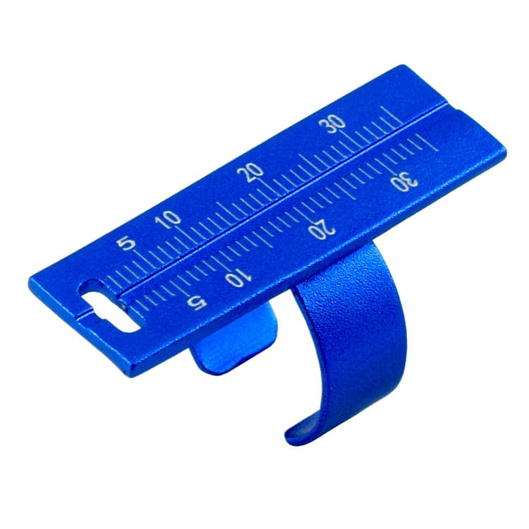 Endometer aluminum autoclavable for left or right hand – oficiali Falcon Medical produkto nuotrauka