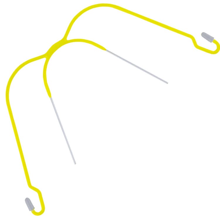 Facebow universal Standard-Form yellow – oficiali Falcon Medical produkto nuotrauka