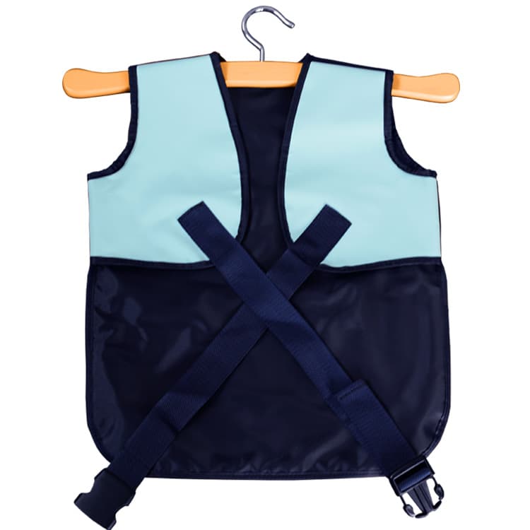 X Ray Apron for kids (mm Pb) 0.25mm JA (STANDARD), Small 42 x 50 cm, 3 to 5 years, Sky blue color – oficiali Falcon Medical produkto nuotrauka