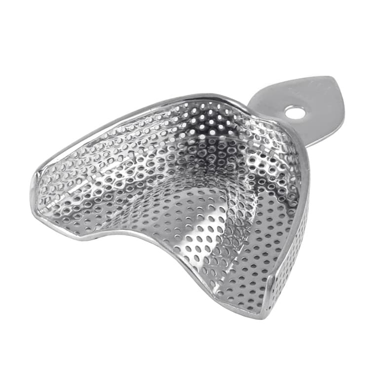 Impression tray regular USA model perforated upper – oficiali Falcon Medical produkto nuotrauka