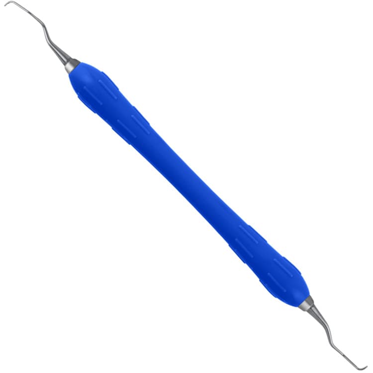 Easy-Color Curette Gracey Mini de fig. 13/14 (Light Blue) – oficiali Falcon Medical produkto nuotrauka