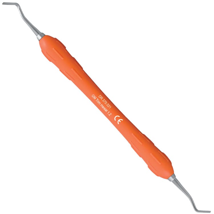 Easy-Color Gingival margin trimmer mesial fig. 125/126 (Orange) – oficiali Falcon Medical produkto nuotrauka