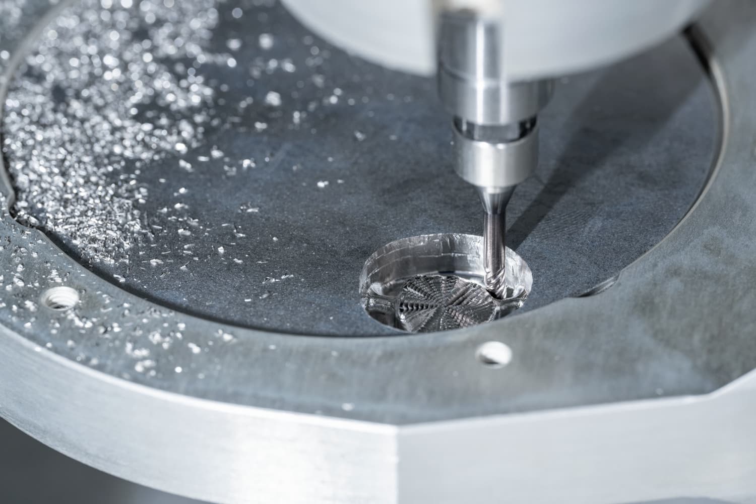 Acurata CAD/CAM freza CNC įrenginyje