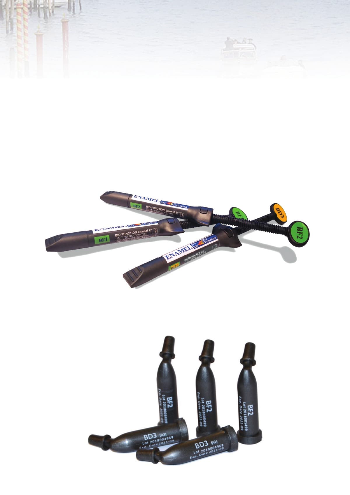 Micerium Enamel Plus estetinės odontologijos kompozitai