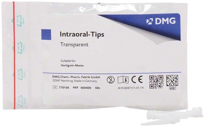 Intraoral-Tips Transparent 50 vnt. – oficiali DMG produkto nuotrauka