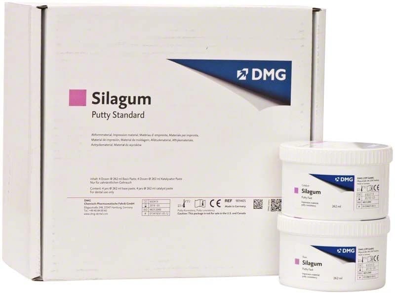 Silagum Putty 8 x 262ml – oficiali DMG produkto nuotrauka