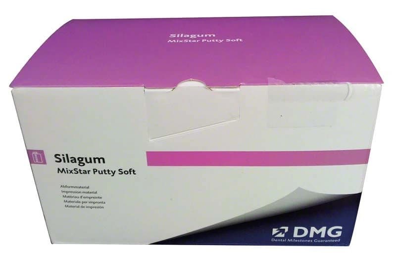 Silagum MS Putty Soft 380 ml, 10 vnt. antgaliukų – oficiali DMG produkto nuotrauka