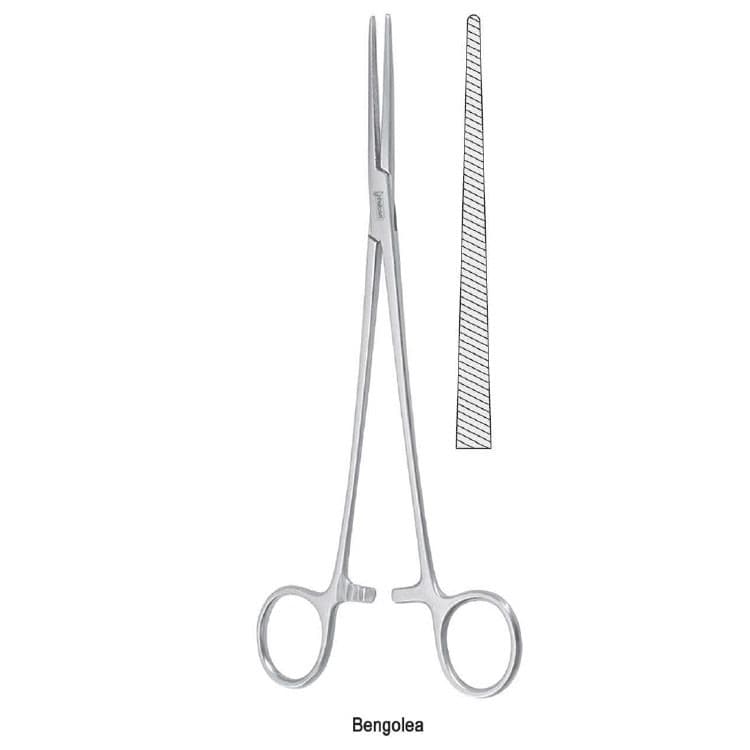 Forceps artery Bengolea straight 230mm – oficiali Falcon Medical produkto nuotrauka