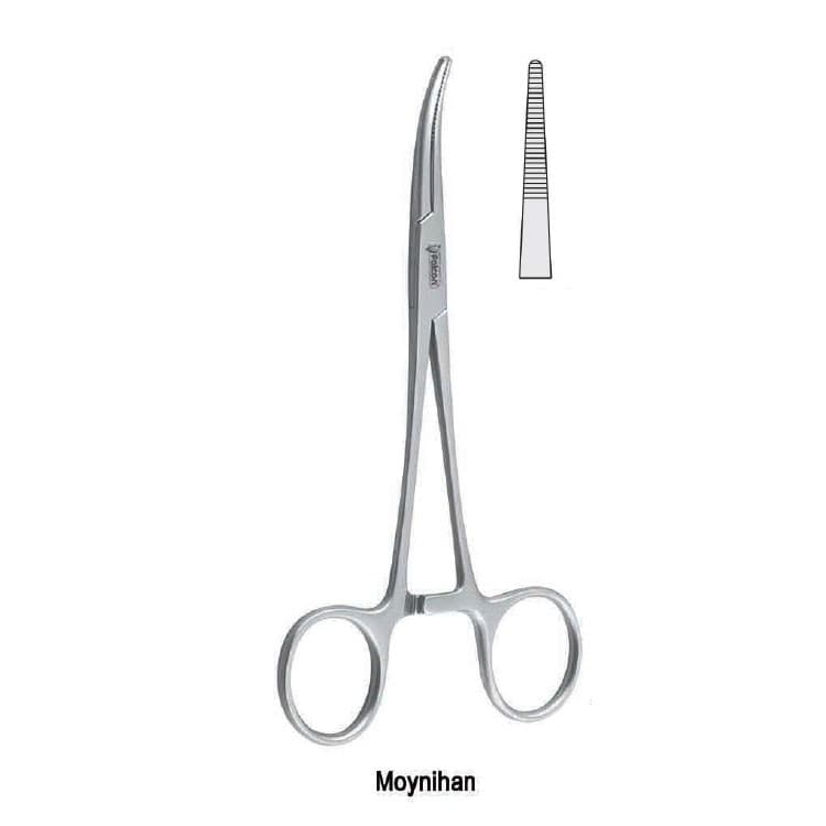 Forceps artery Moynihan straight 180mm – oficiali Falcon Medical produkto nuotrauka