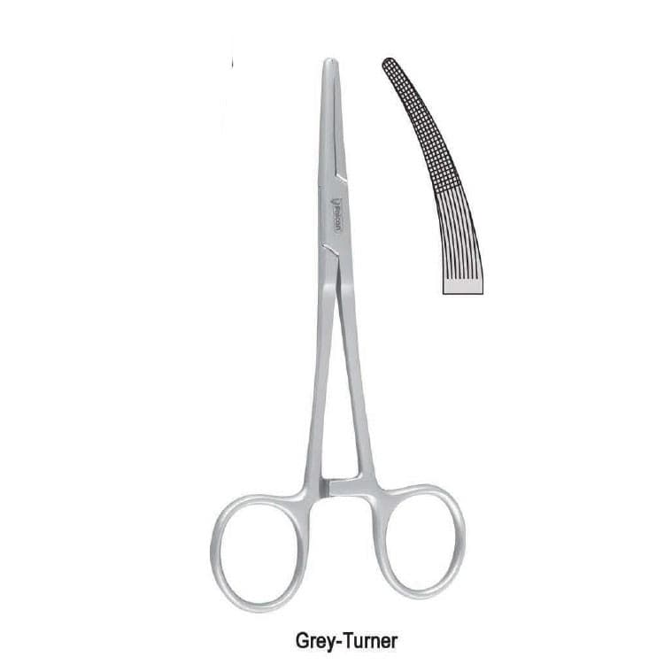 Forceps artery Grey-Turner curved 180mm – oficiali Falcon Medical produkto nuotrauka