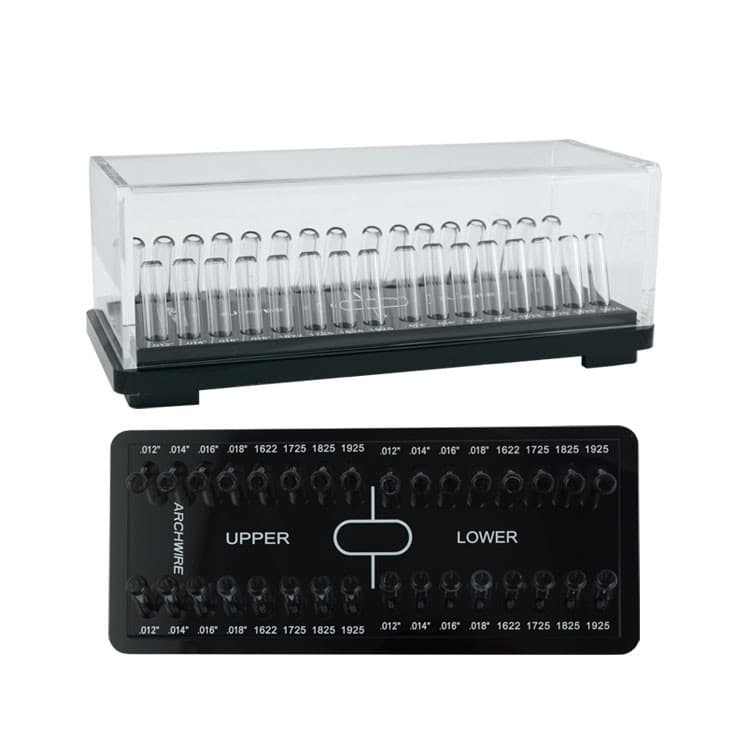 Archwire organizer with cover for square and round wires 256 x 111 x 99mm – oficiali Falcon Medical produkto nuotrauka
