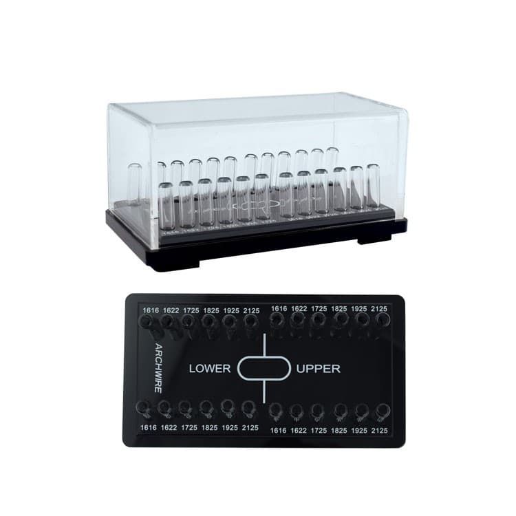 Archwire organizer with cover for rectangle wires 200 x 110 x 99mm – oficiali Falcon Medical produkto nuotrauka
