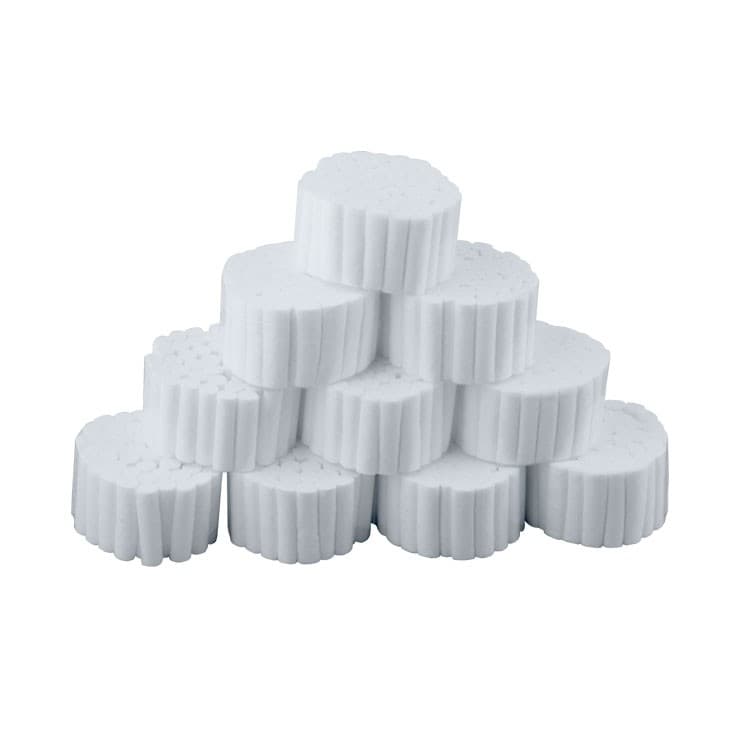 DENTALINE Cotton rolls fig. 2 (Pack of 500 pieces) – oficiali Falcon Medical produkto nuotrauka
