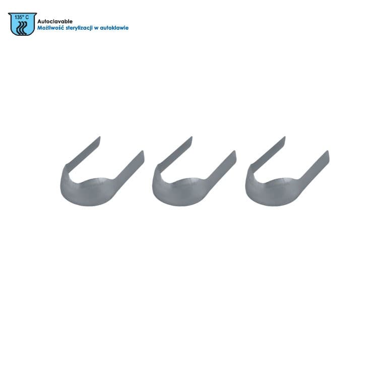 Contoured anatomical matrices molars left, right, 0.05 mm (Pack of 30 pieces) – oficiali Falcon Medical produkto nuotrauka