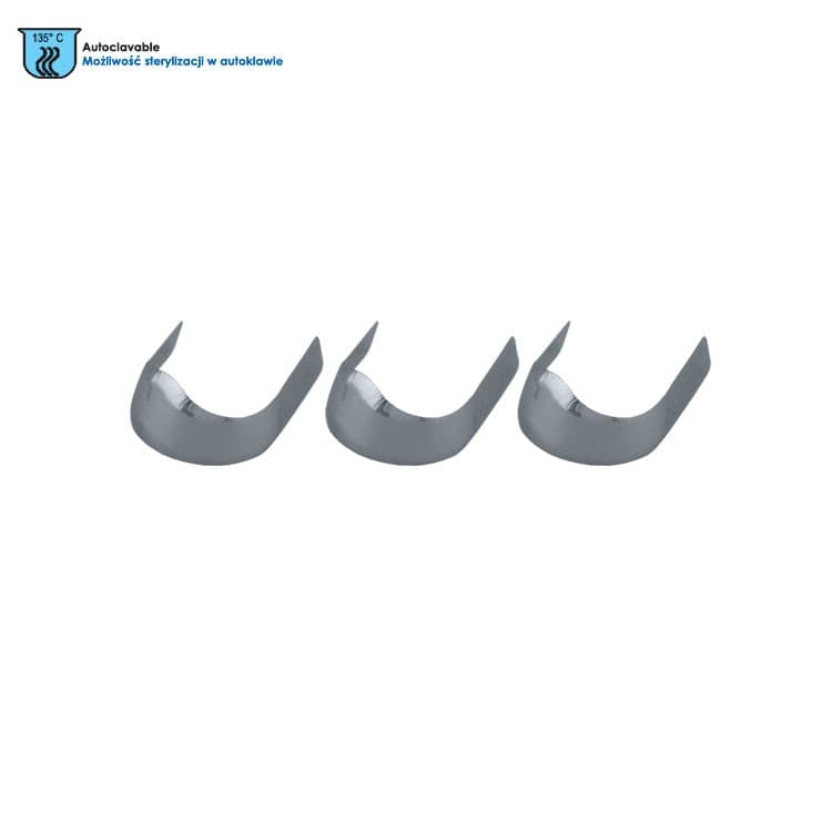 Contoured anatomical matrices premolars right, 0.05 mm (Pack of 30 pieces) – oficiali Falcon Medical produkto nuotrauka
