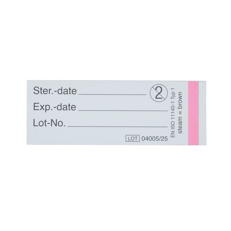 Labels with indicators for mini and dental containers (pack of 100 pieces) – oficiali Falcon Medical produkto nuotrauka