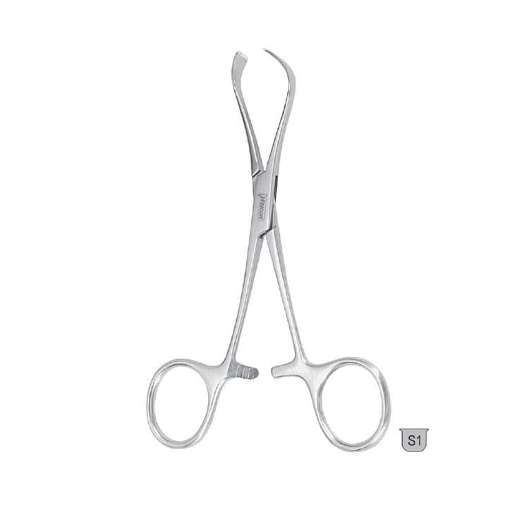 Forceps towel Lorna non-tearing 130mm – oficiali Falcon Medical produkto nuotrauka