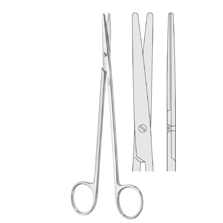Scissors Metzenbaum-Nelson straight 305mm – oficiali Falcon Medical produkto nuotrauka