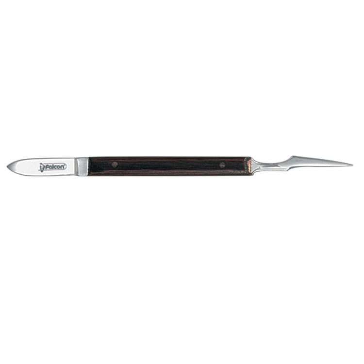 Wax knife Ermert with plastic handle 130mm black – oficiali Falcon Medical produkto nuotrauka