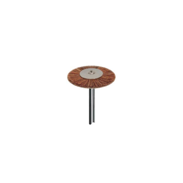 Apline wheel brush Ø 17mm goat/horse mix medium HP – oficiali Falcon Medical produkto nuotrauka