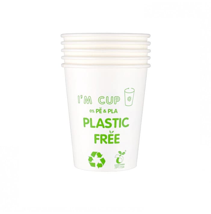 Biodegradable paper cups (Pack of 50 pieces) – oficiali Falcon Medical produkto nuotrauka