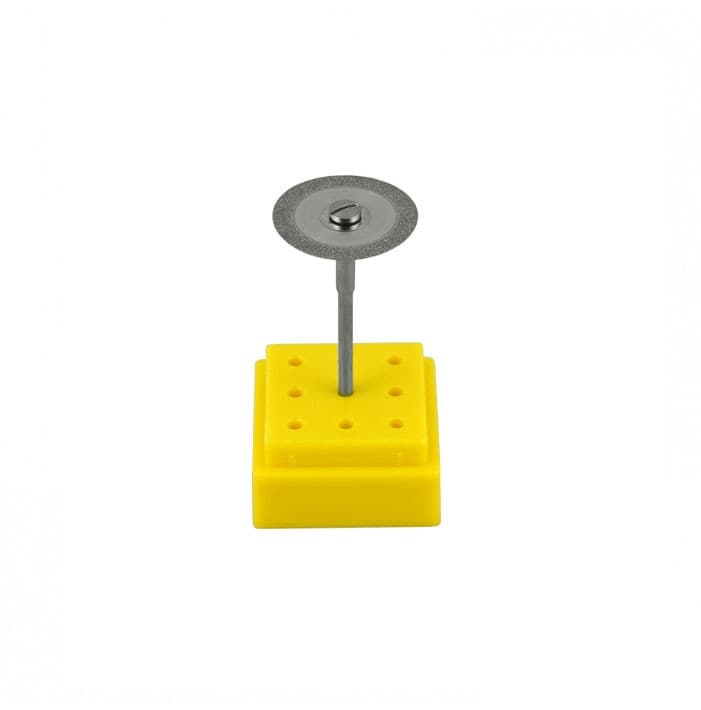 Diamond disc super flexible Ø19 x 0.15mm mounted HP – oficiali Falcon Medical produkto nuotrauka