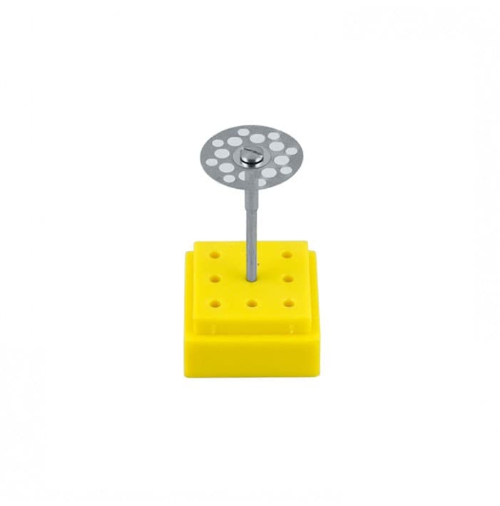 Diamond disc ultra flexible Ø22 x 0.15mm mounted HP – oficiali Falcon Medical produkto nuotrauka