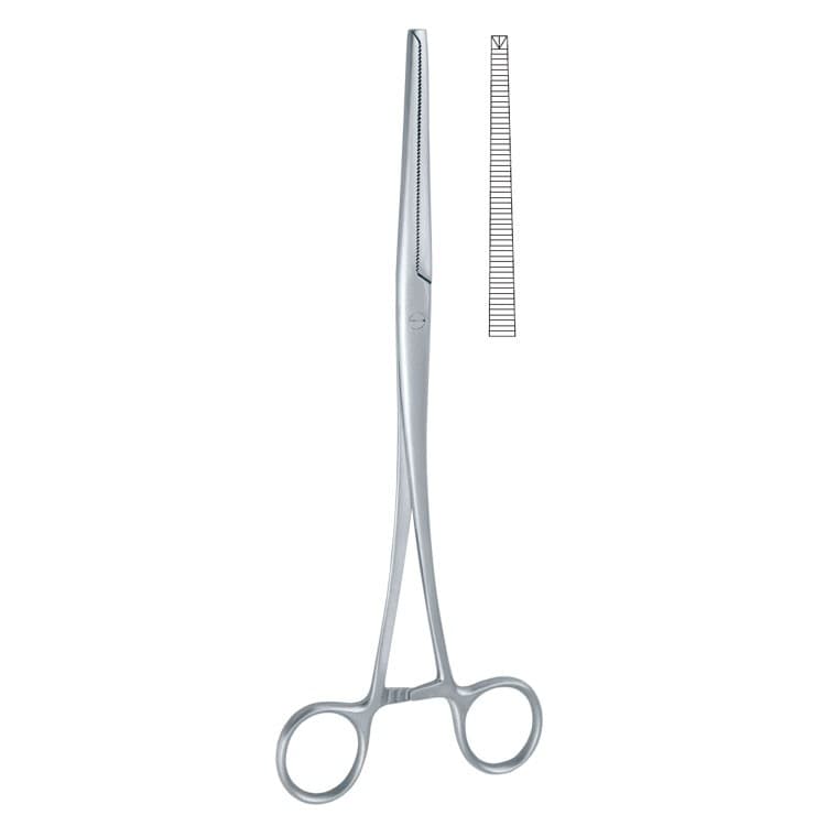 Forceps artery Kocher 1x2th straight 205mm – oficiali Falcon Medical produkto nuotrauka