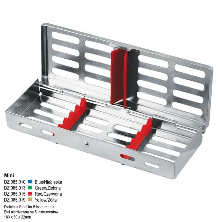 Cassette tray with cover MINI, blue – oficiali Falcon Medical produkto nuotrauka