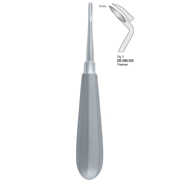 Elevator Friedman right fig. 3 – oficiali Falcon Medical produkto nuotrauka