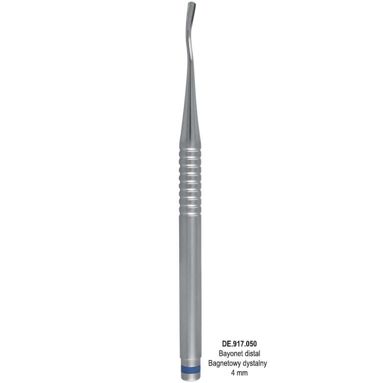 Luxating hybrid micro serrated bayonet distal 4.0mm (Blue) – oficiali Falcon Medical produkto nuotrauka