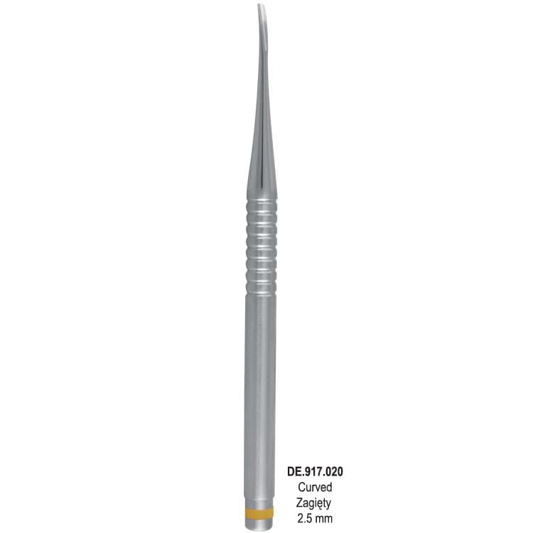 Luxating hybrid micro serrated curved 2.5mm (Orange) – oficiali Falcon Medical produkto nuotrauka