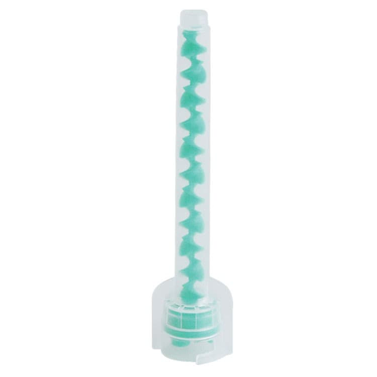 DENTALINE Mixing tips 1:1 regular green (Pack of 50 pieces) – oficiali Falcon Medical produkto nuotrauka