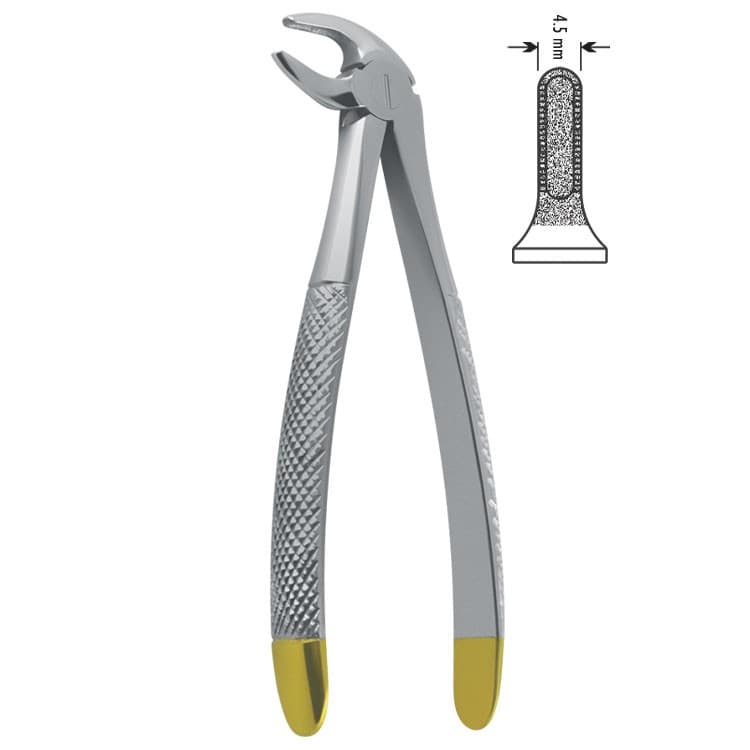 Diamond-Grip Extracting forceps European pattern fig. 13 – oficiali Falcon Medical produkto nuotrauka