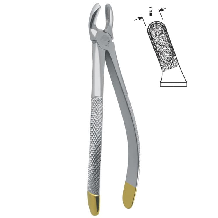 Diamond-Grip Extracting forceps European pattern fig. 17 – oficiali Falcon Medical produkto nuotrauka