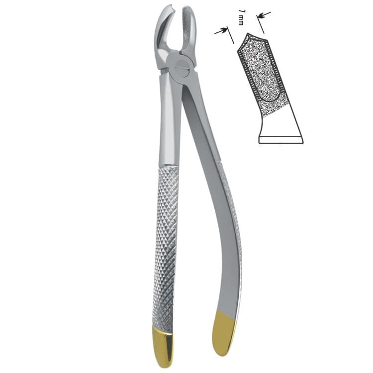 Diamond-Grip Extracting forceps European pattern fig. 18 – oficiali Falcon Medical produkto nuotrauka
