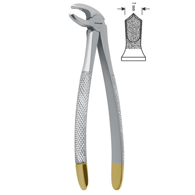 Diamond-Grip Extracting forceps European pattern fig. 22 – oficiali Falcon Medical produkto nuotrauka